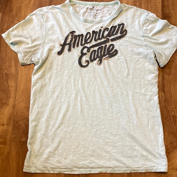 American Eagle Outfitters Other - AMERICAN EAGLE OUTFITTERS🦅 Mens Mint Green Short Sleeve Logo T-Shirt